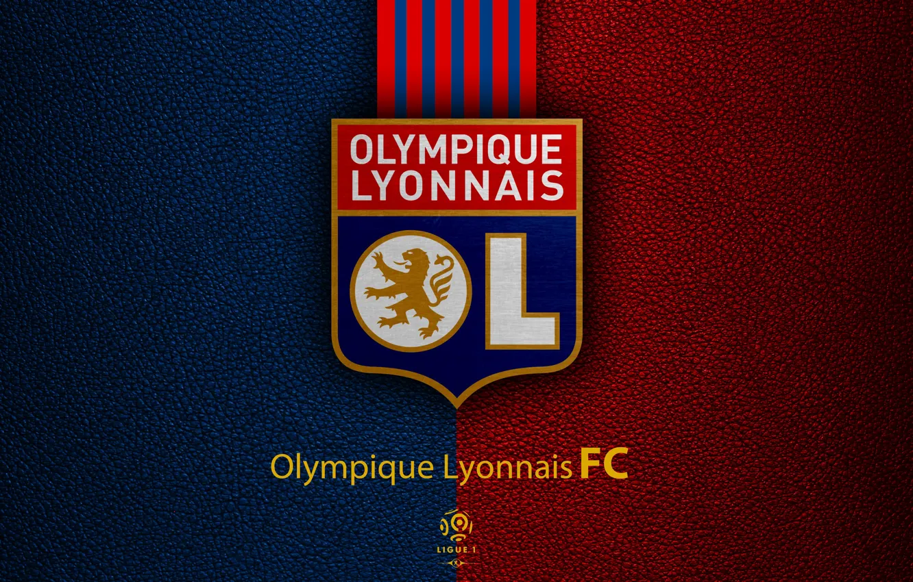 Photo wallpaper wallpaper, sport, logo, football, Ligue 1, Olympique Lyonnais