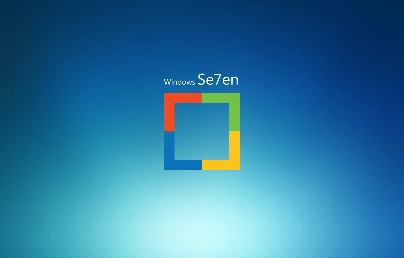 Photo wallpaper Seven, Seven, Windows Seven, OS Microsoft