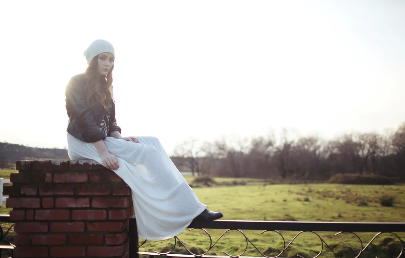 Photo wallpaper look, girl, Danielle Perry