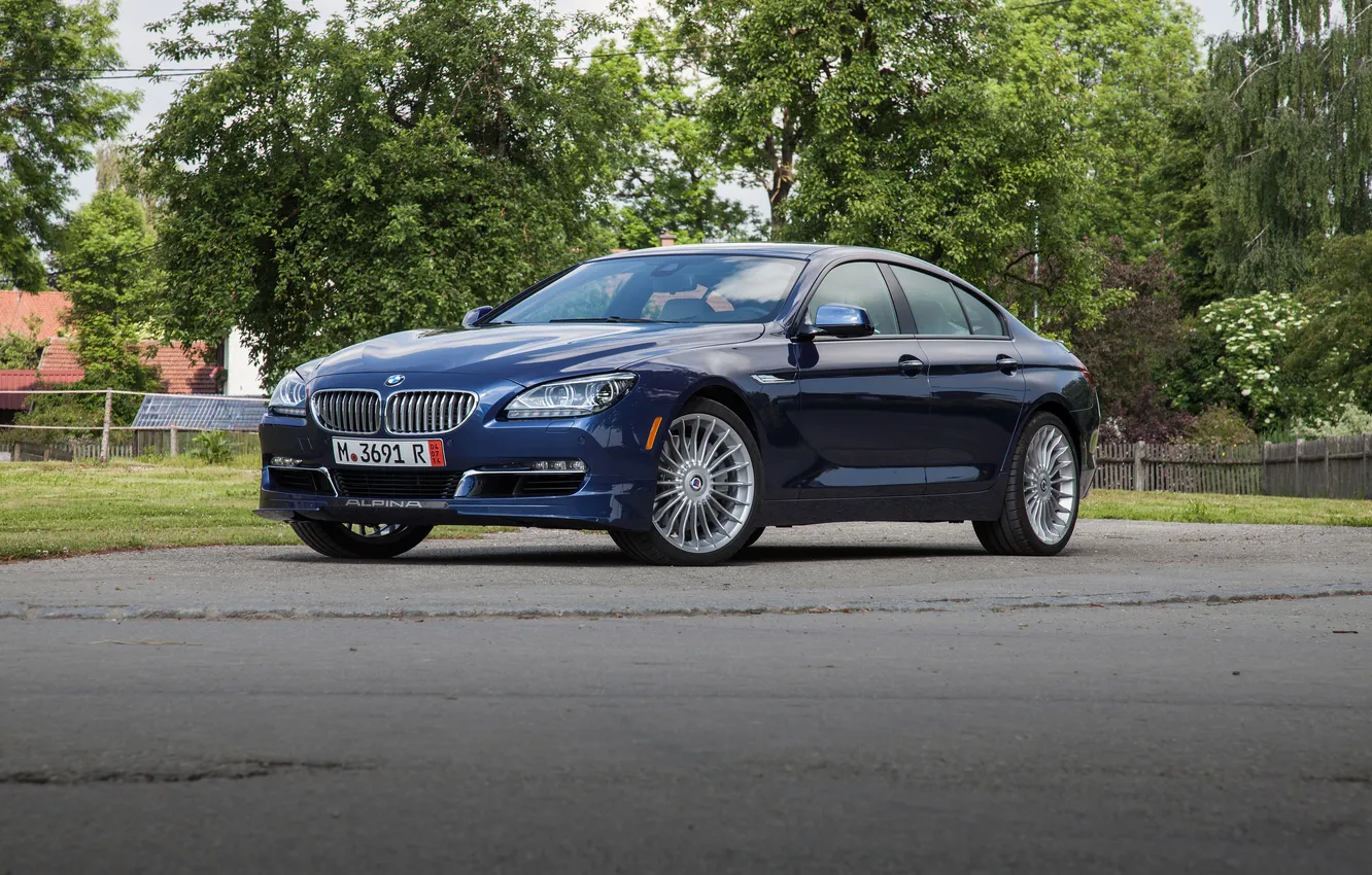 Photo wallpaper BMW, BMW Alpina B6, Alpina B6