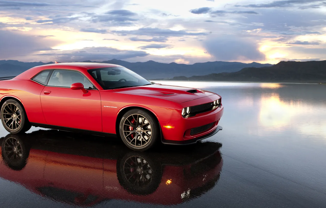 Photo wallpaper Dodge, Challenger, Hellcat, SRT