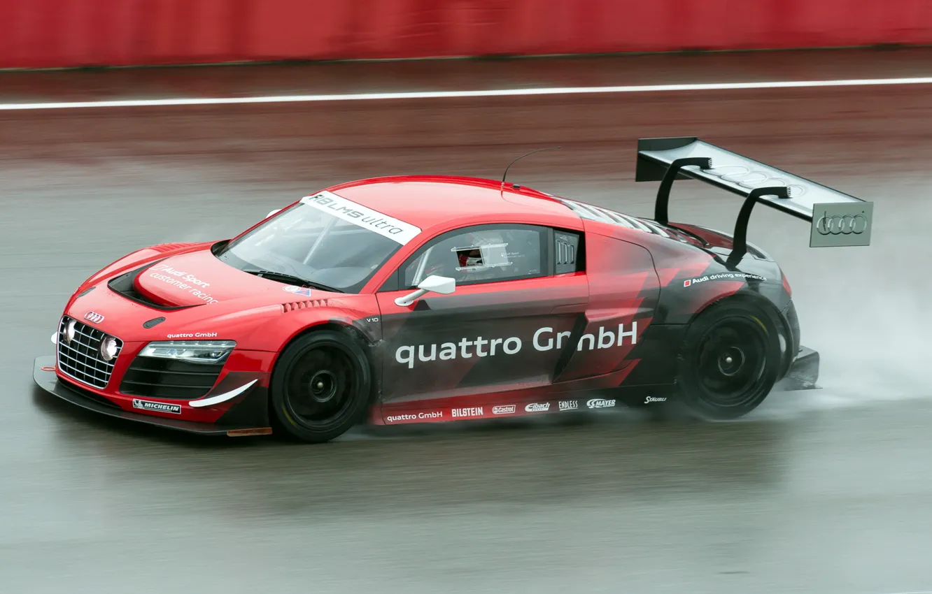 Photo wallpaper sport, race, Audi R8 LMS ultra