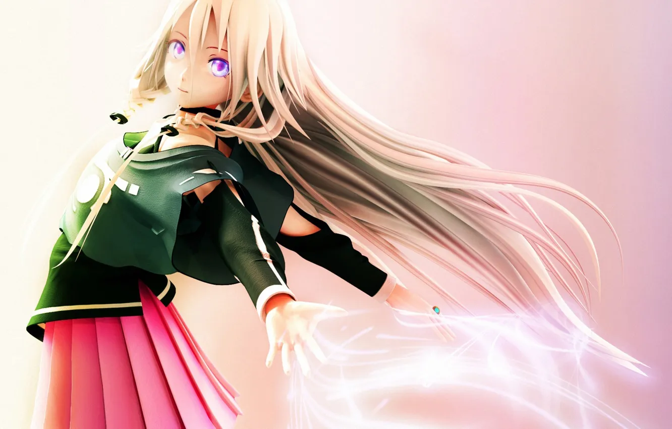 Photo wallpaper hair, art, girl, vocaloid, Vocaloid