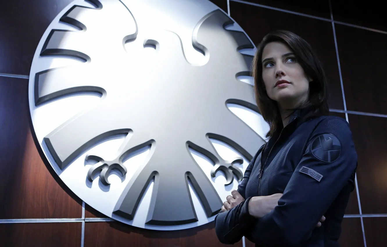 Photo wallpaper Agents of Shield, tv series, Cobie Smulders, SHIELD, Maria Hill