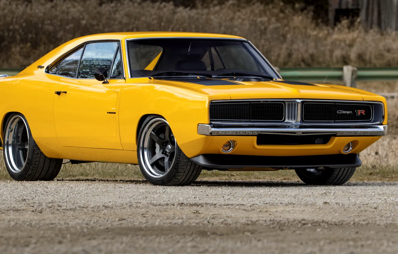 Photo wallpaper Dodge, Charger, muscle car, Ringbrothers, Dodge Charger Captiv