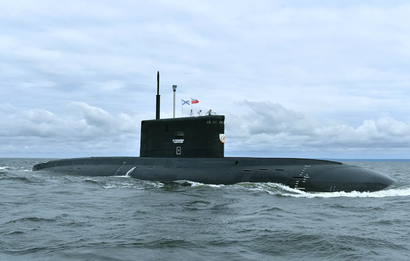 Photo wallpaper submarine, diesel, Petropavlovsk - Kamchatsky