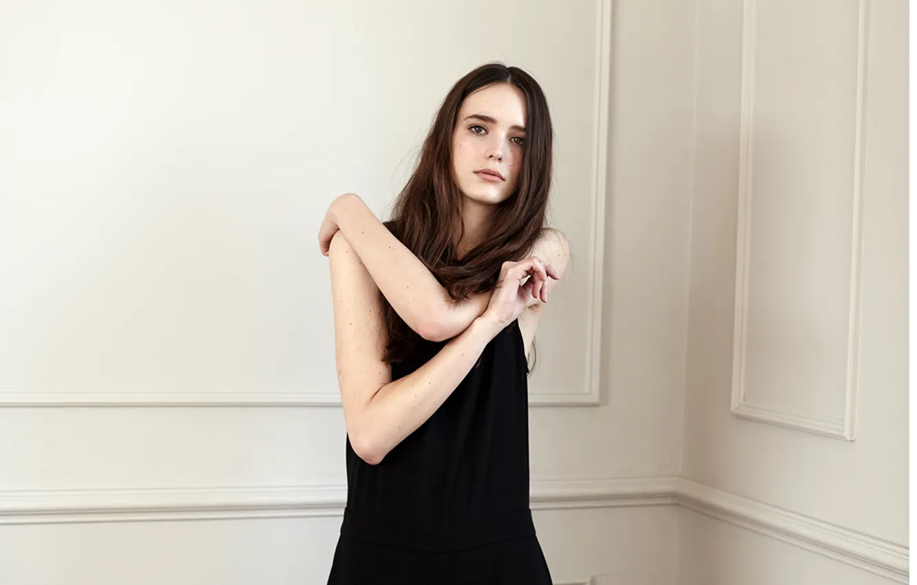 Photo wallpaper pose, style, actress, model, Stacy Martin, Stacy Martin