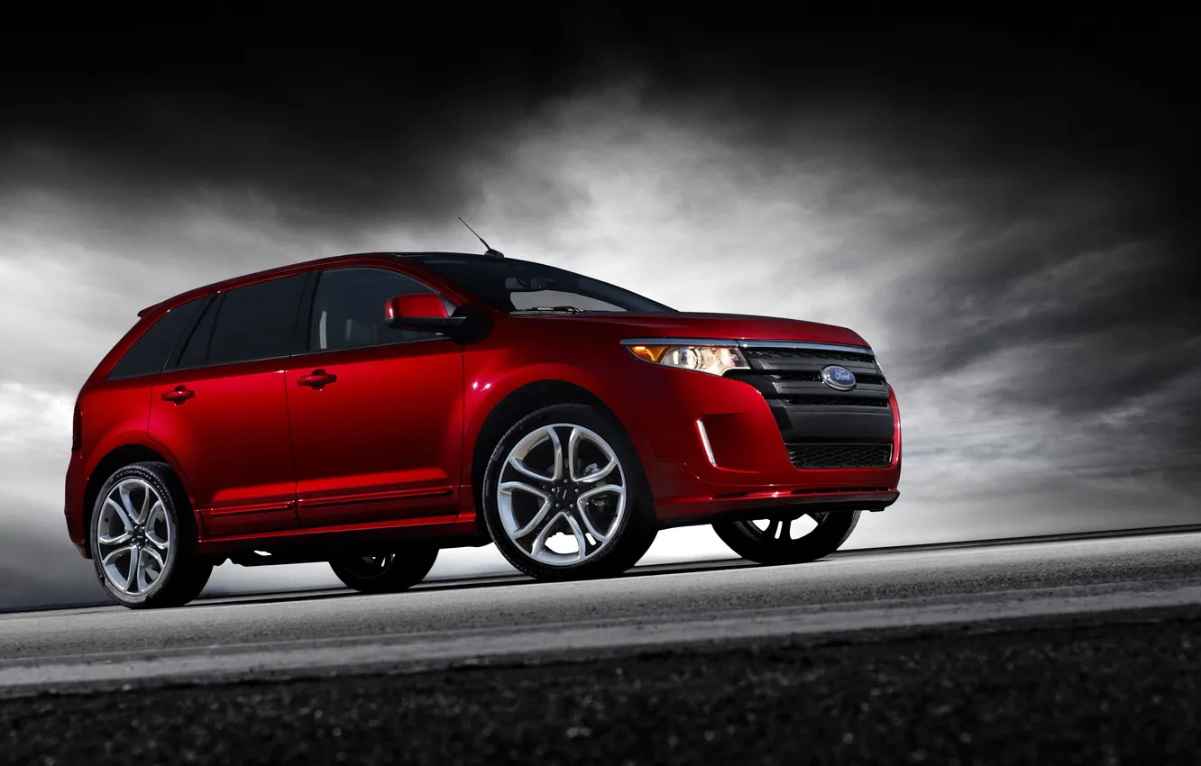 Photo wallpaper SUV, FORD Edge 2011, new ford