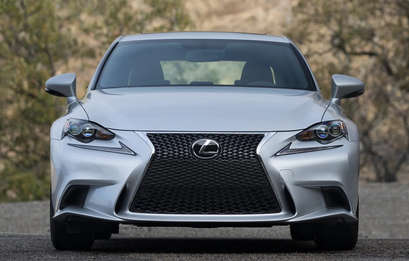 Photo wallpaper machine, lights, Lexus, the front, IS 350, F-Sport