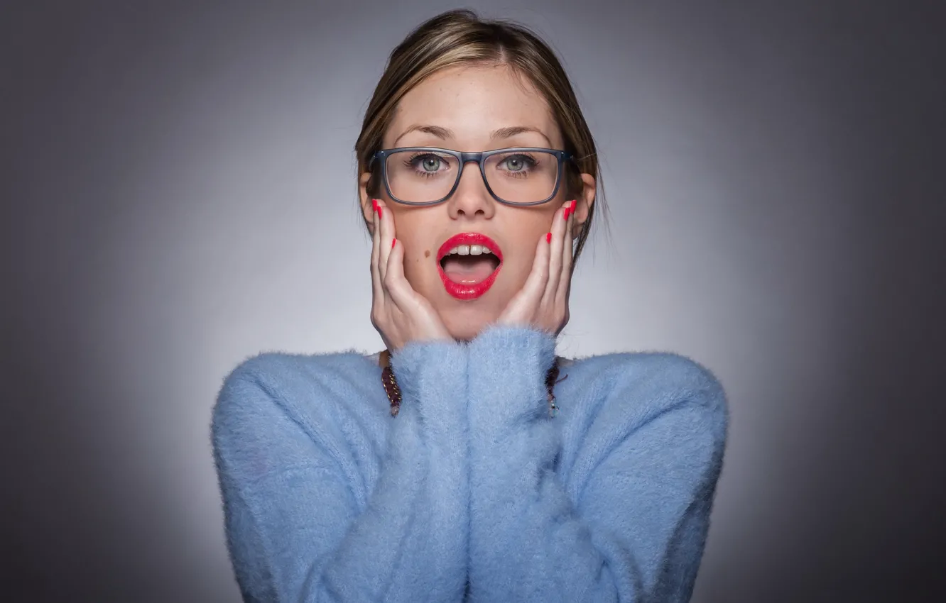 Photo wallpaper look, girl, portrait