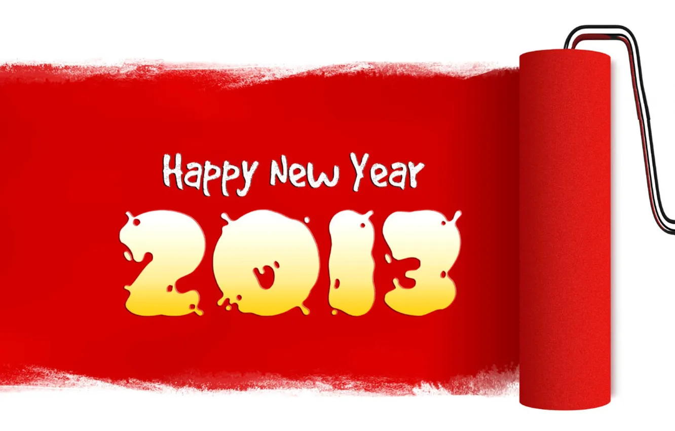 Photo wallpaper new, New Year, hope, wishes happines