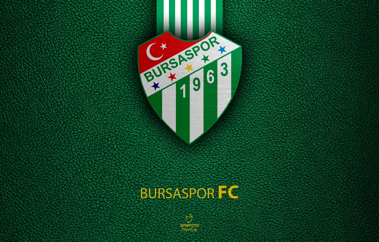 Wallpaper wallpaper, sport, logo, football, Bursaspor, Turkish Superlig ...