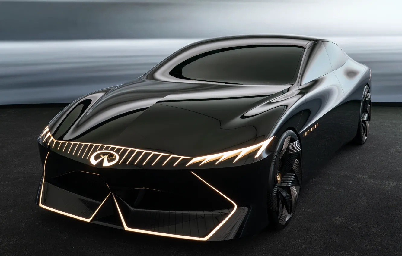 Photo wallpaper Infiniti, Vision, sedan, sedan, electric, show car, electric car, 2023