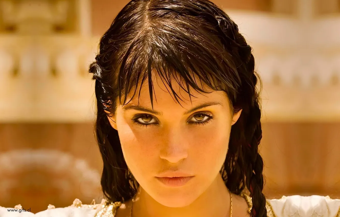 Photo wallpaper look, girl, beautiful, Gemma Arterton