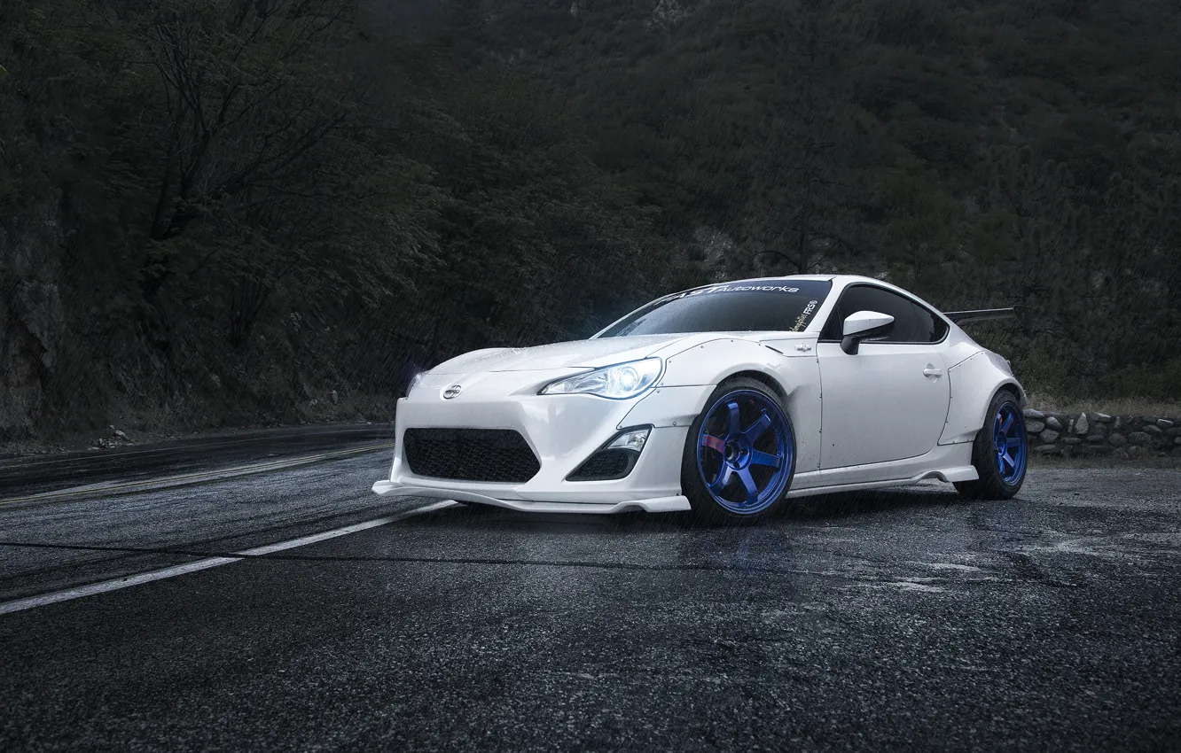 Photo wallpaper car, auto, tuning, subaru brz, toyota gt86, scion fs-r