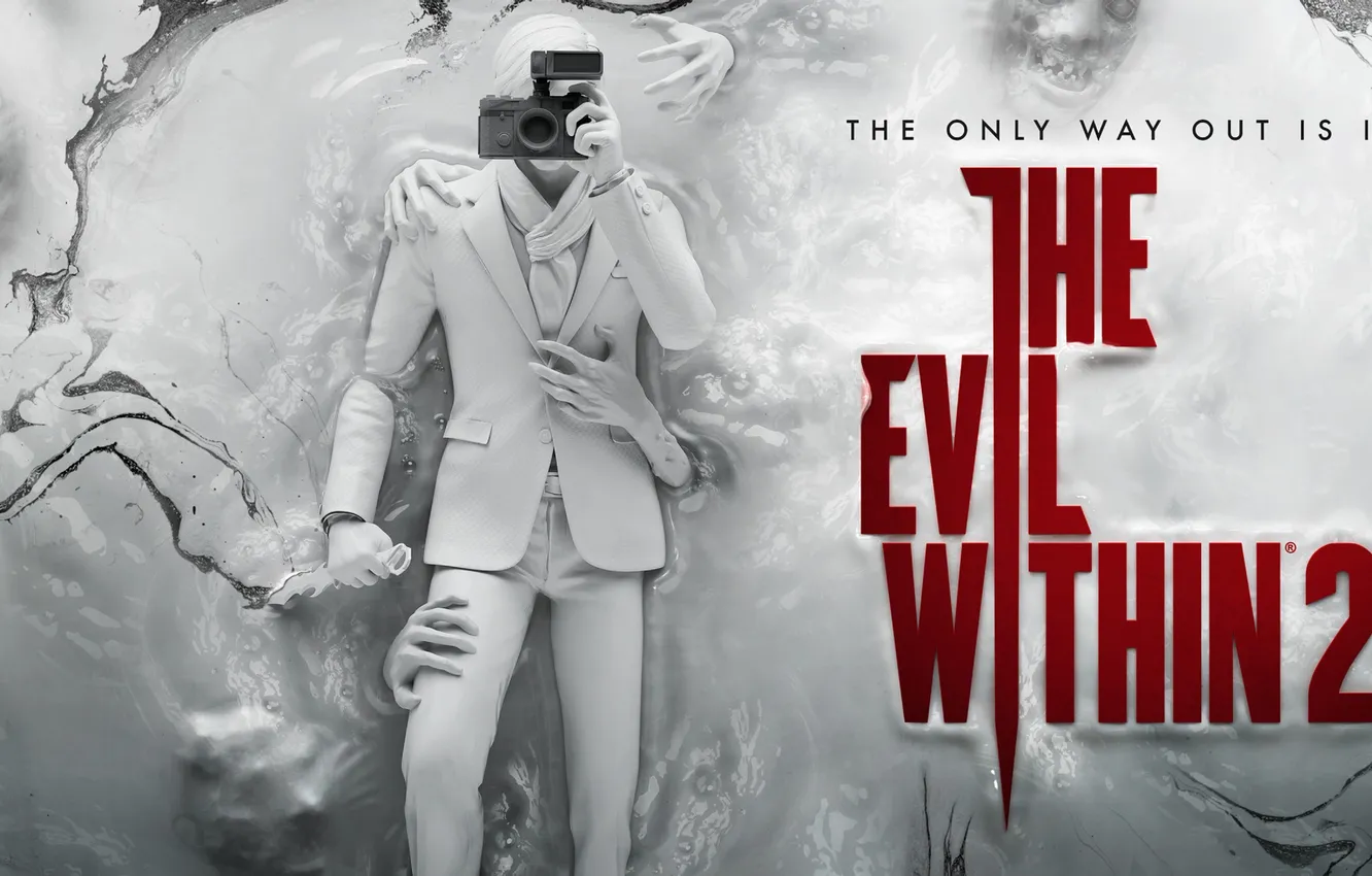 Photo wallpaper the game, art, game, poster, art, poster, Bethesda Softworks, Tango Gameworks