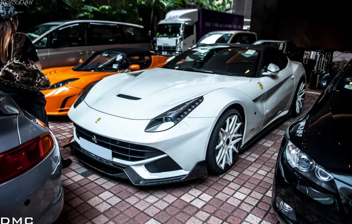 Photo wallpaper Ferrari, Berlinetta, F12, 2014, Tuned by DMC, SPIA