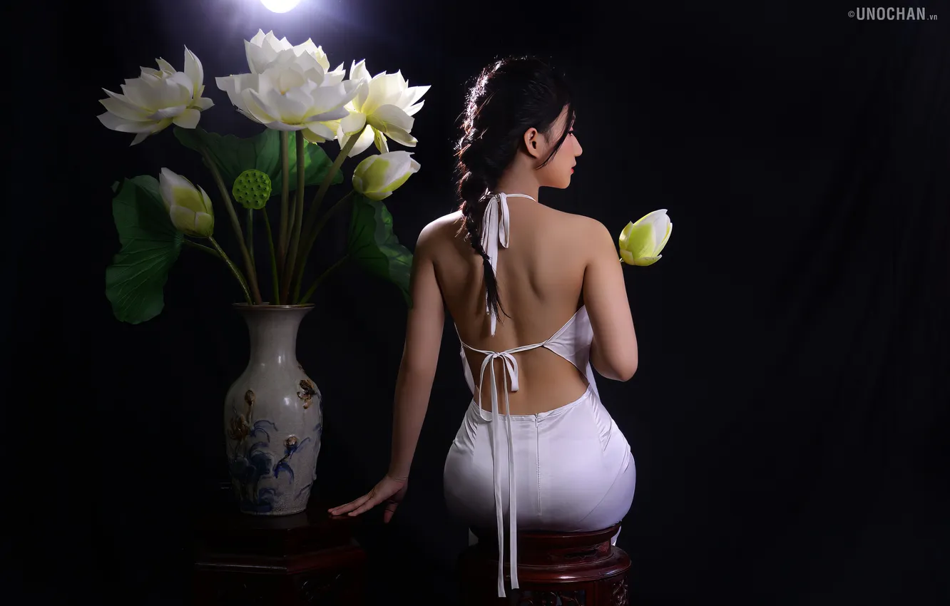 Photo wallpaper China, girl, sexy, girls, woman, model, asian, cute