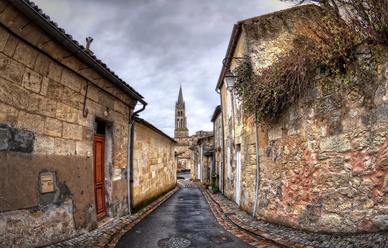 Photo wallpaper France, Aquitaine, Saint-Émilion