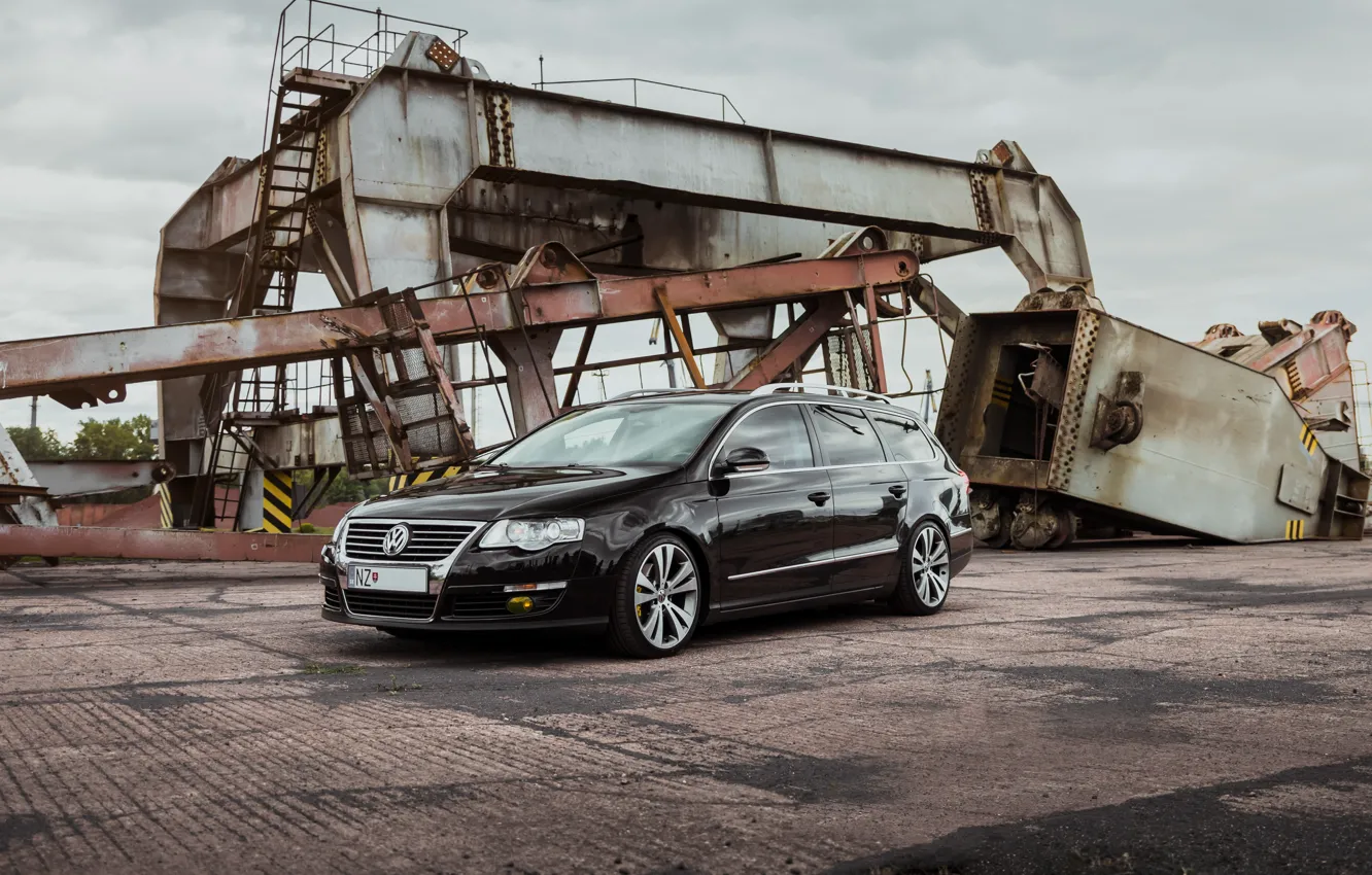 Photo wallpaper Volkswagen, Car, Industrial, Passat, Variant, Martin Katler