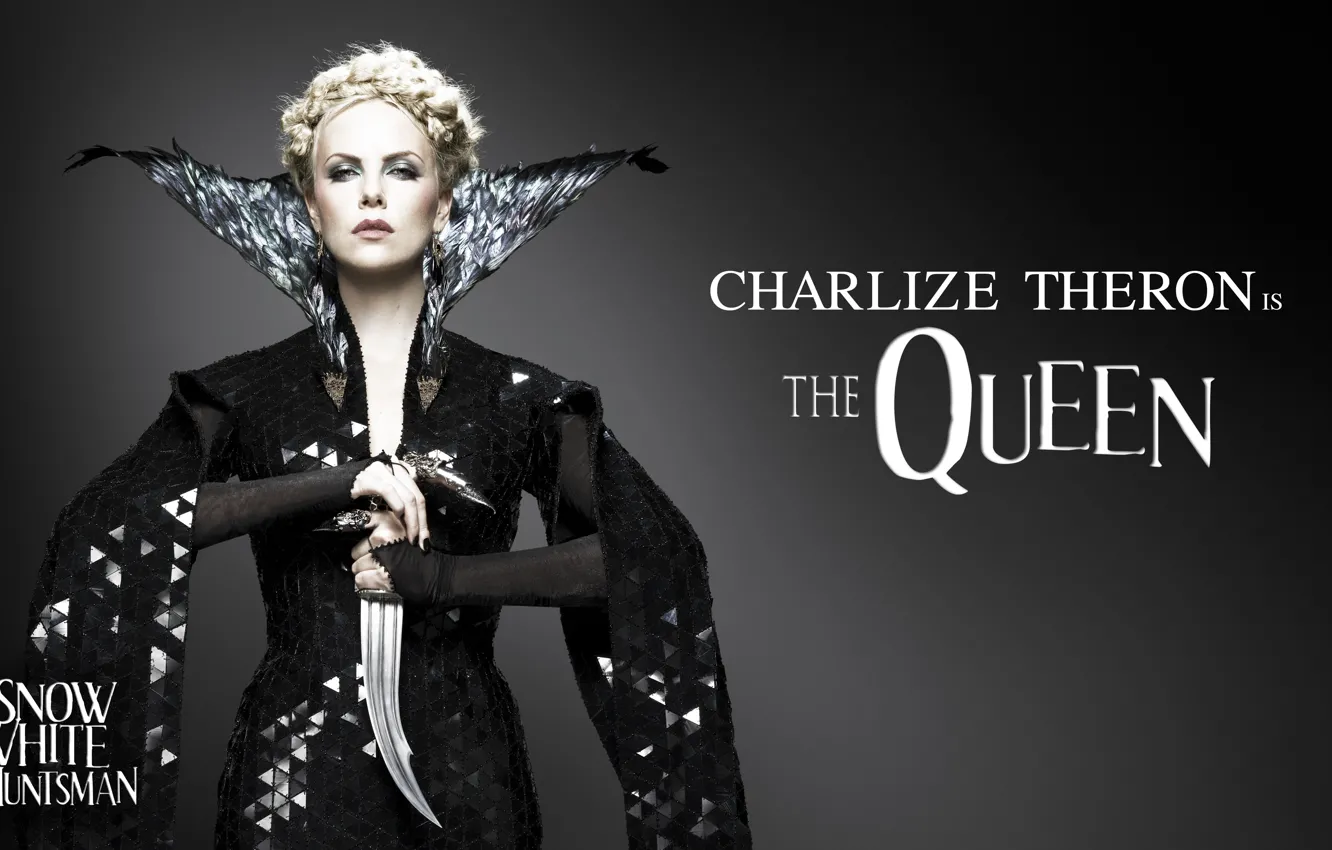 Photo wallpaper Charlize Theron, Charlize Theron, Queen, evil, Snow White and the Huntsman, Snow white and the …
