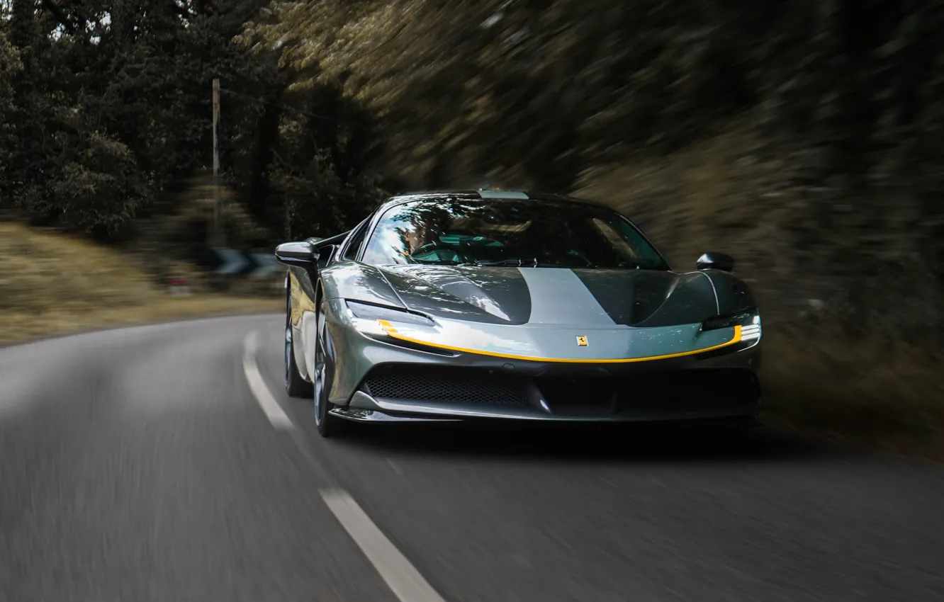 Photo wallpaper Ferrari, SF90, Ferrari SF90 Stradale Assetto Fiorano