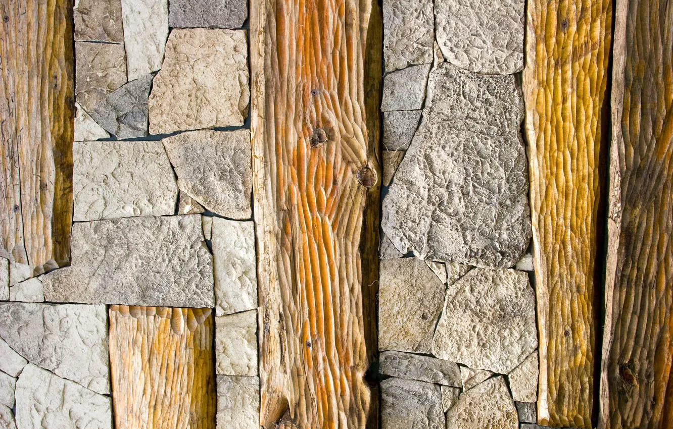Photo wallpaper stones, background, wall, Board
