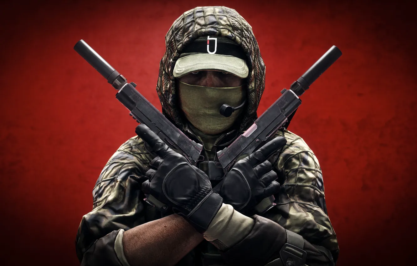 Photo wallpaper weapons, background, guns, soldiers, Battlefield 4
