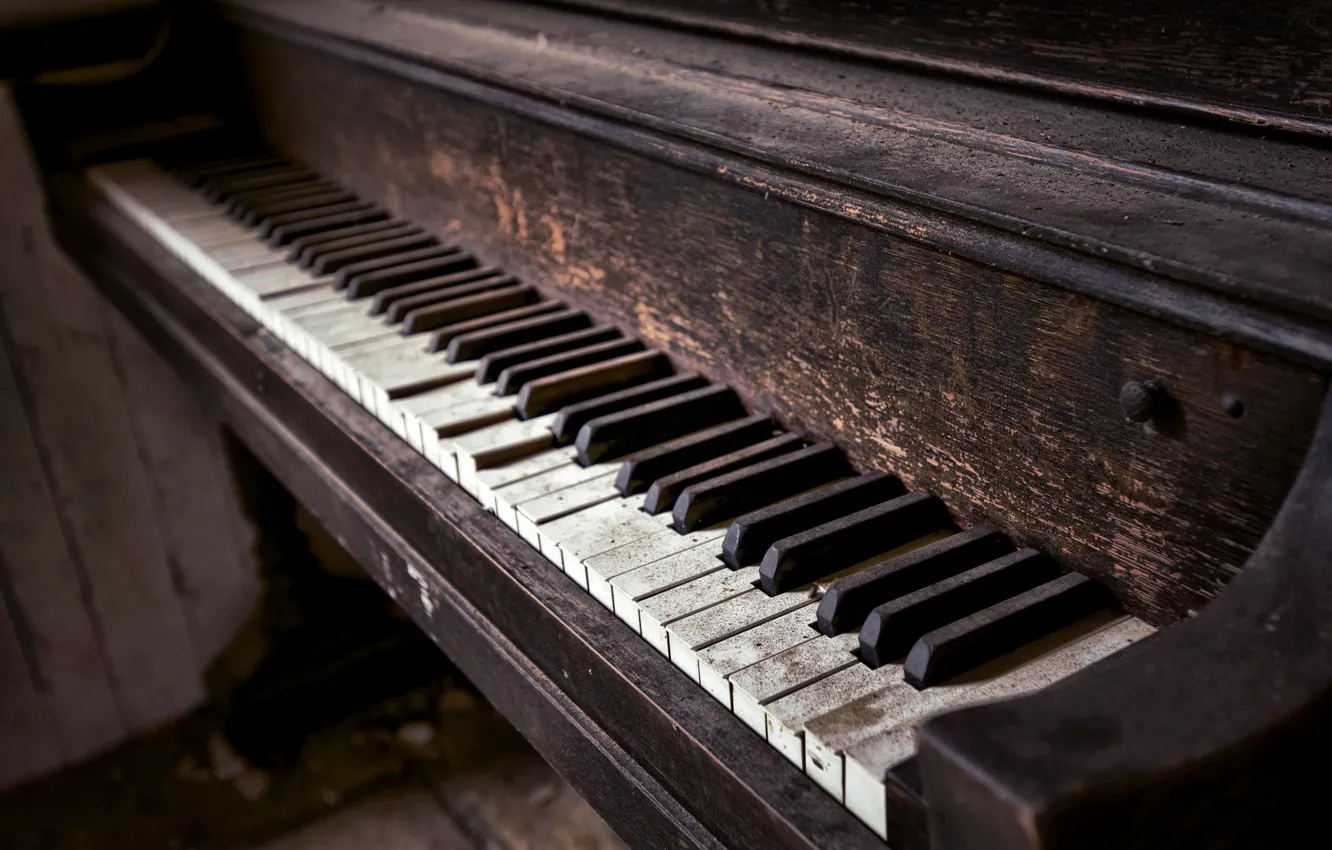 Photo wallpaper music, background, piano