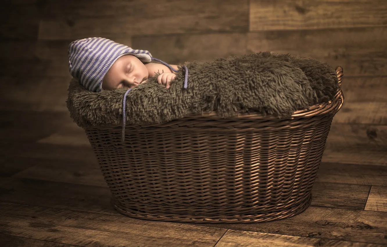 Photo wallpaper comfort, sleep, baby
