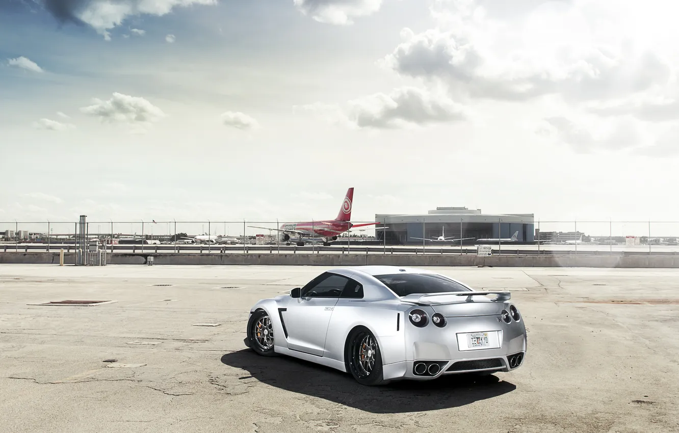 Photo wallpaper GTR, Nissan, Forged, R35, SV1