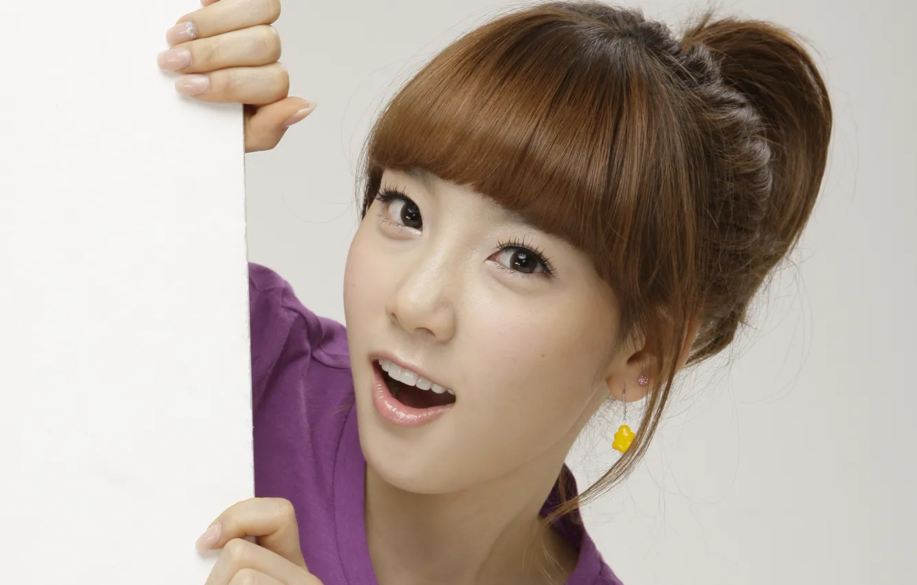 Photo wallpaper look, girl, face, Asian, taeyeon snsd