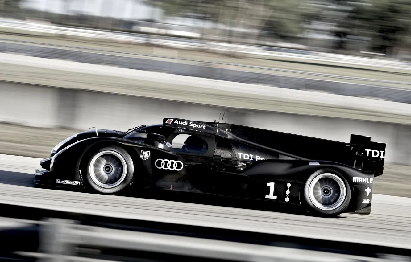 Photo wallpaper machine, auto, audi, sport, monster, TDI, car, race