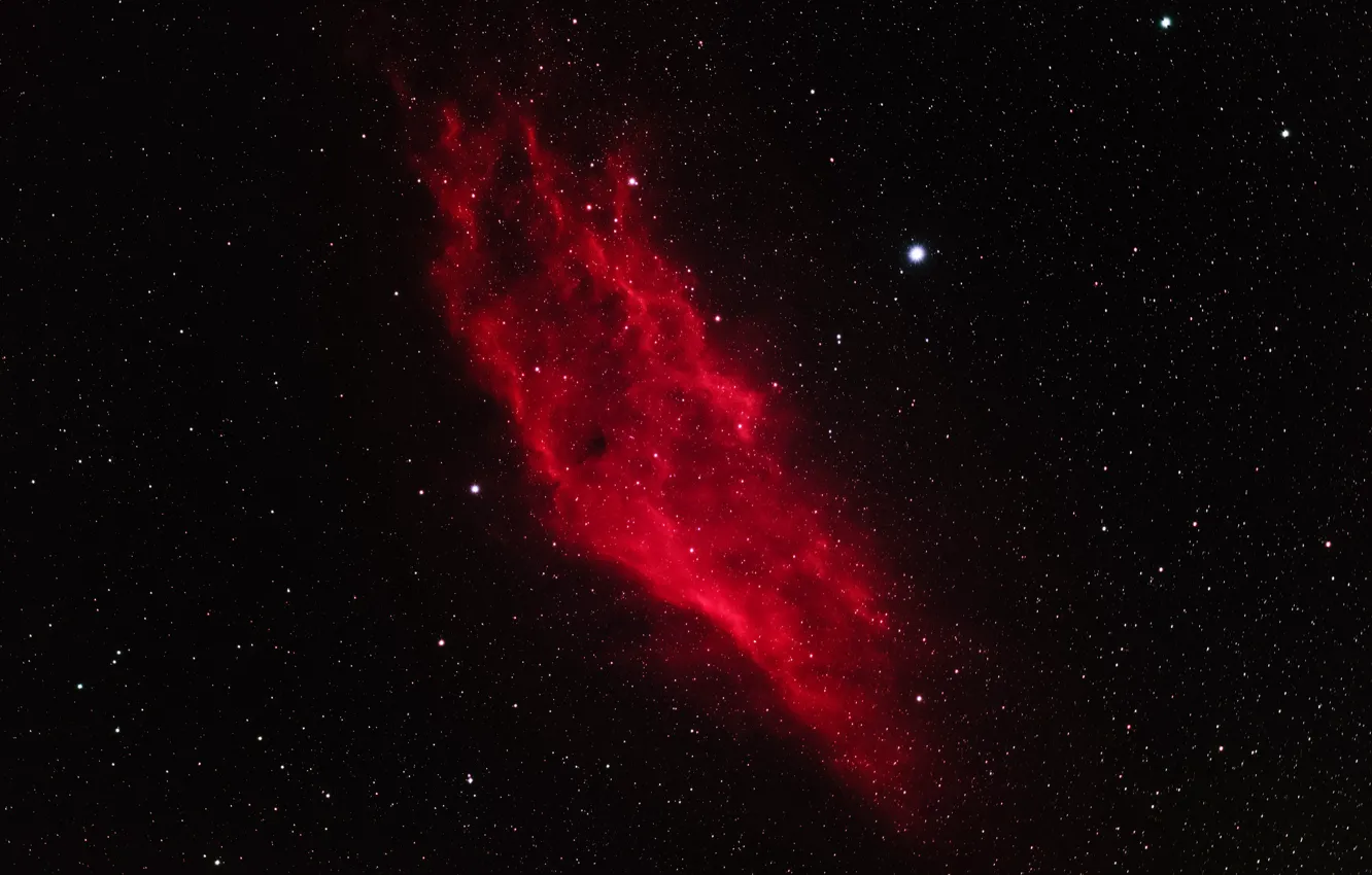 Photo wallpaper Percy, in the constellation, California Nebula, The California Nebula
