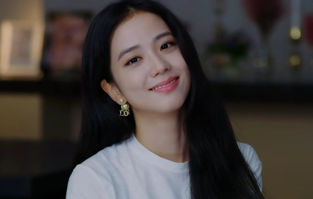 Photo wallpaper 1920x1080, Wallpaper for desktop, Kpop, Dior, 16:9, Blackpink, Korean singer, Kim Jisoo