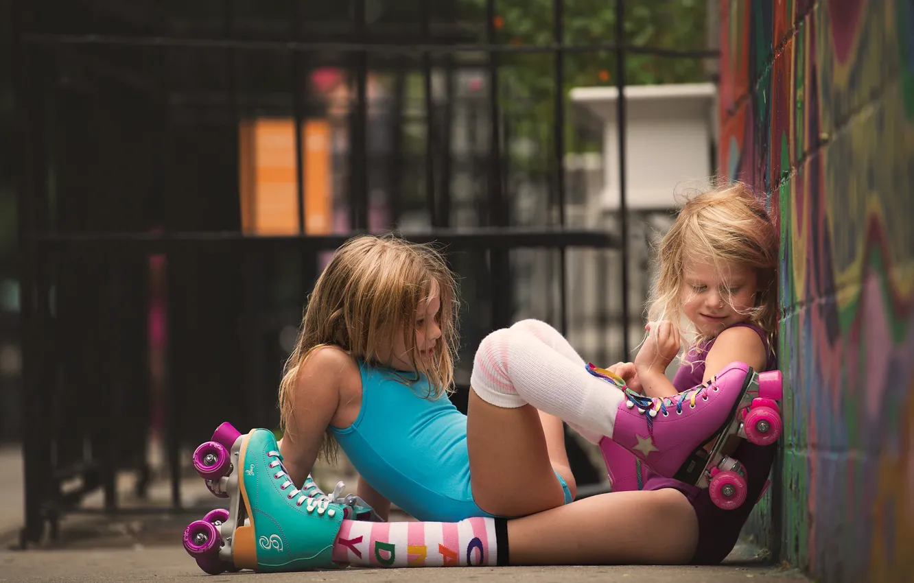 Photo wallpaper childhood, videos, girl, Meg Bitton