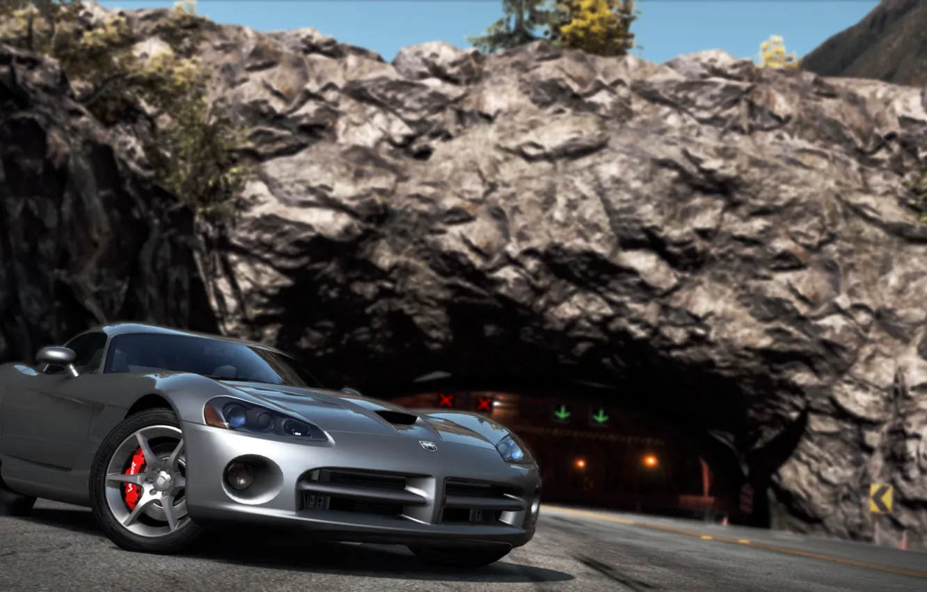 Photo wallpaper Dodge Viper, cars, NFS Hot Pursuit 2010, Ceej
