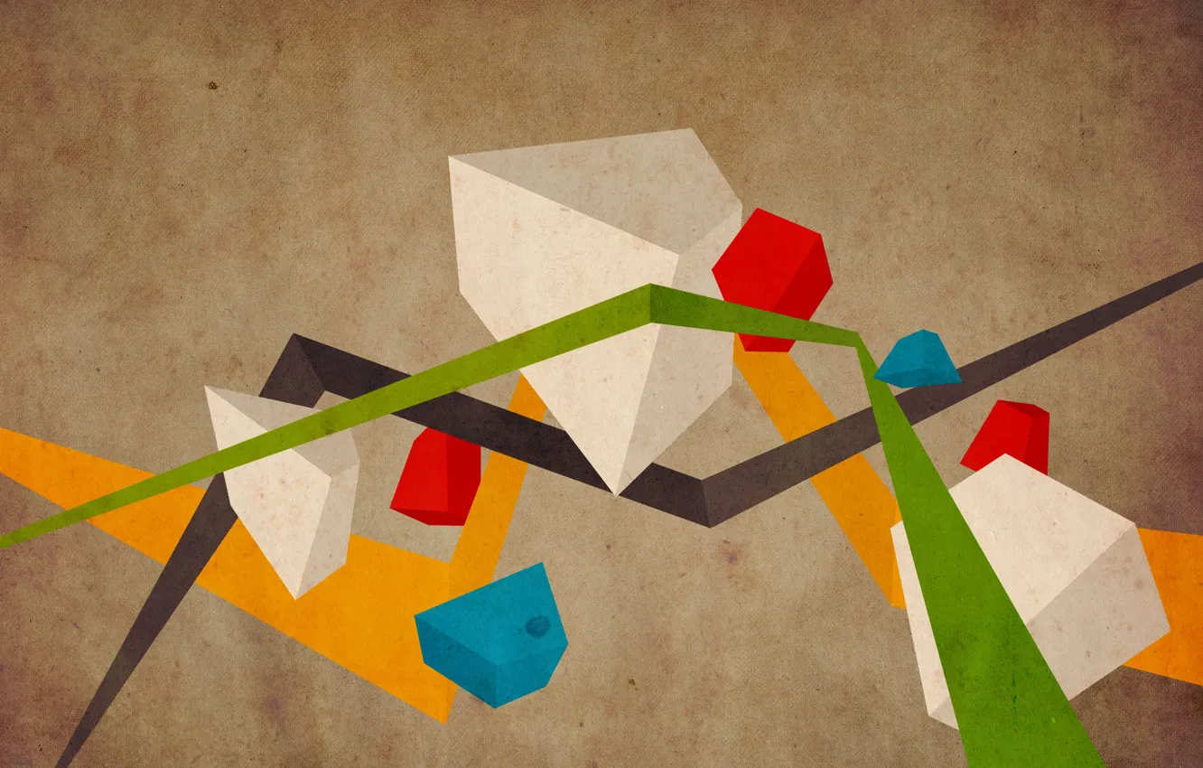 Photo wallpaper line, abstraction, color, figure, geometry