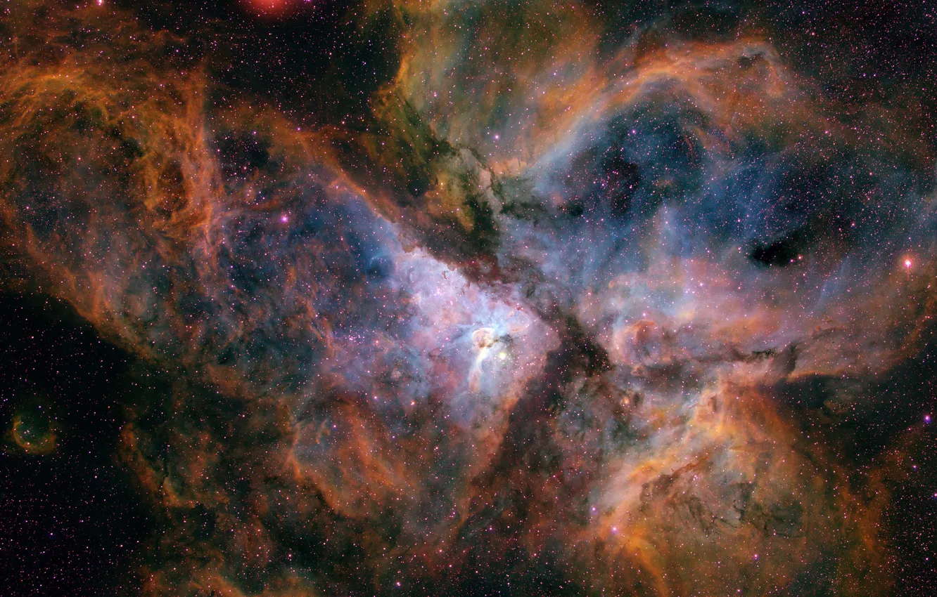 Photo wallpaper space, Galaxy, stars