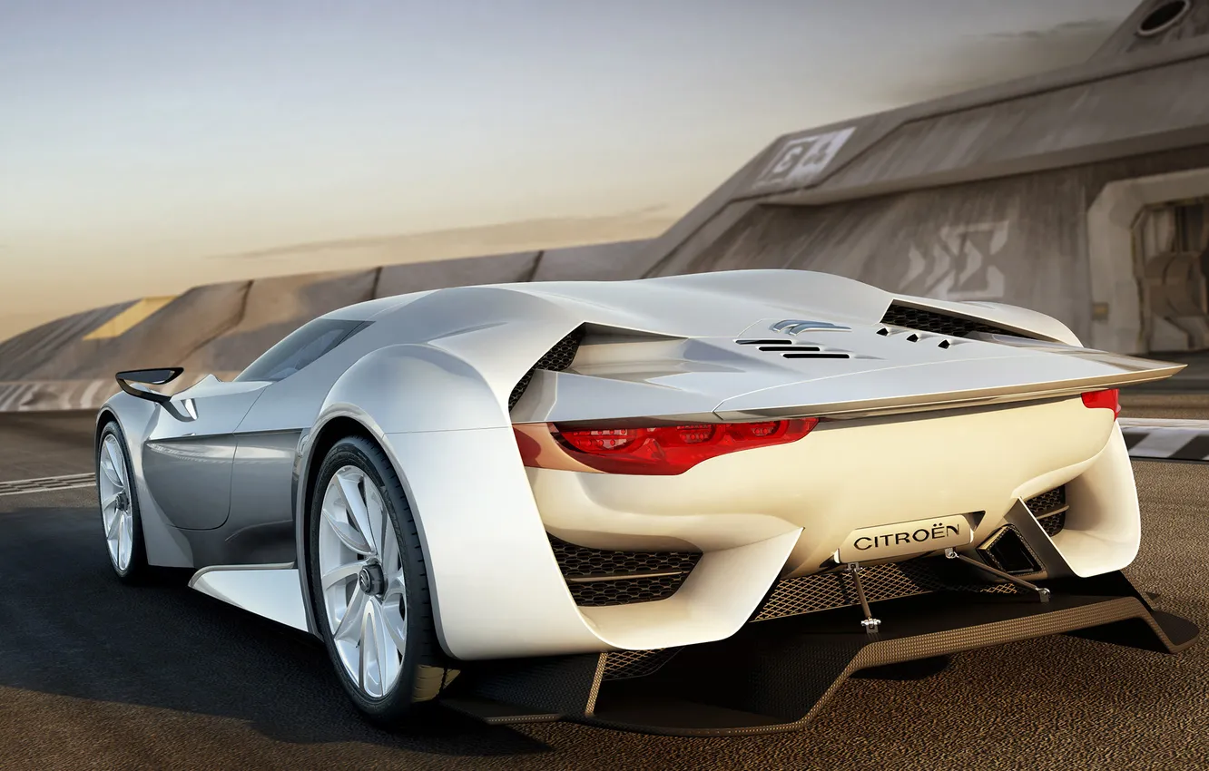 Photo wallpaper machine, future, Citroen