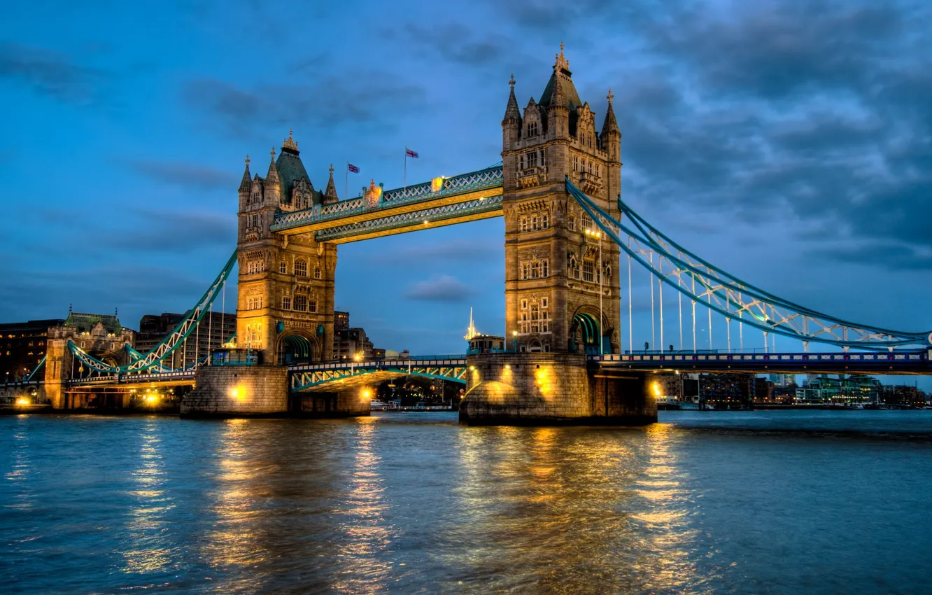 Photo wallpaper England, London, London, England, thames, tower bridge