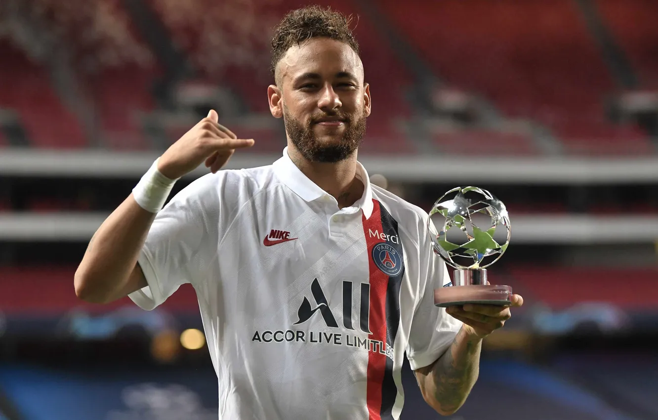 Photo wallpaper football, PSG, Neymar Jr, Neymar Paris Saint-Germain