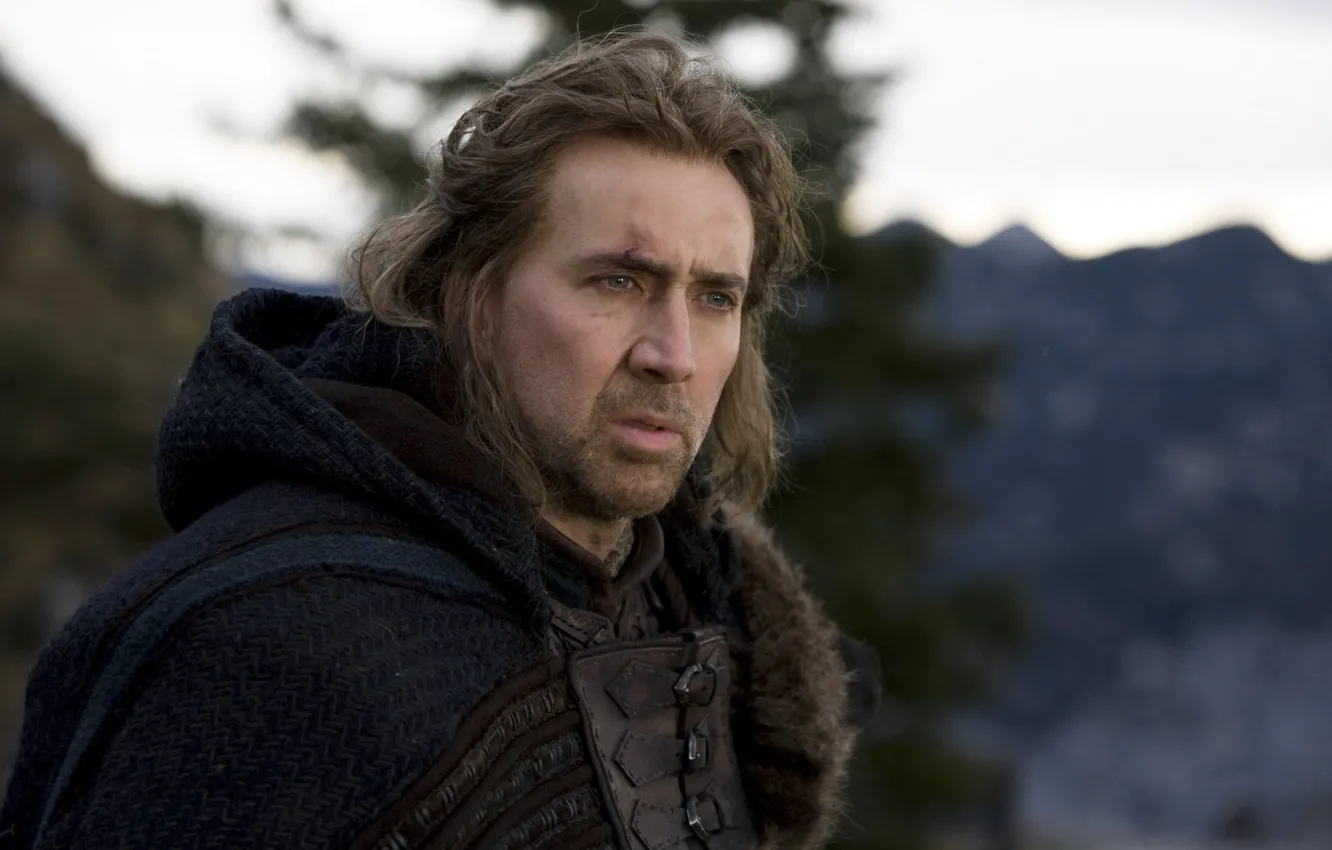 Photo wallpaper actor, Nicolas Cage, Season of the witch