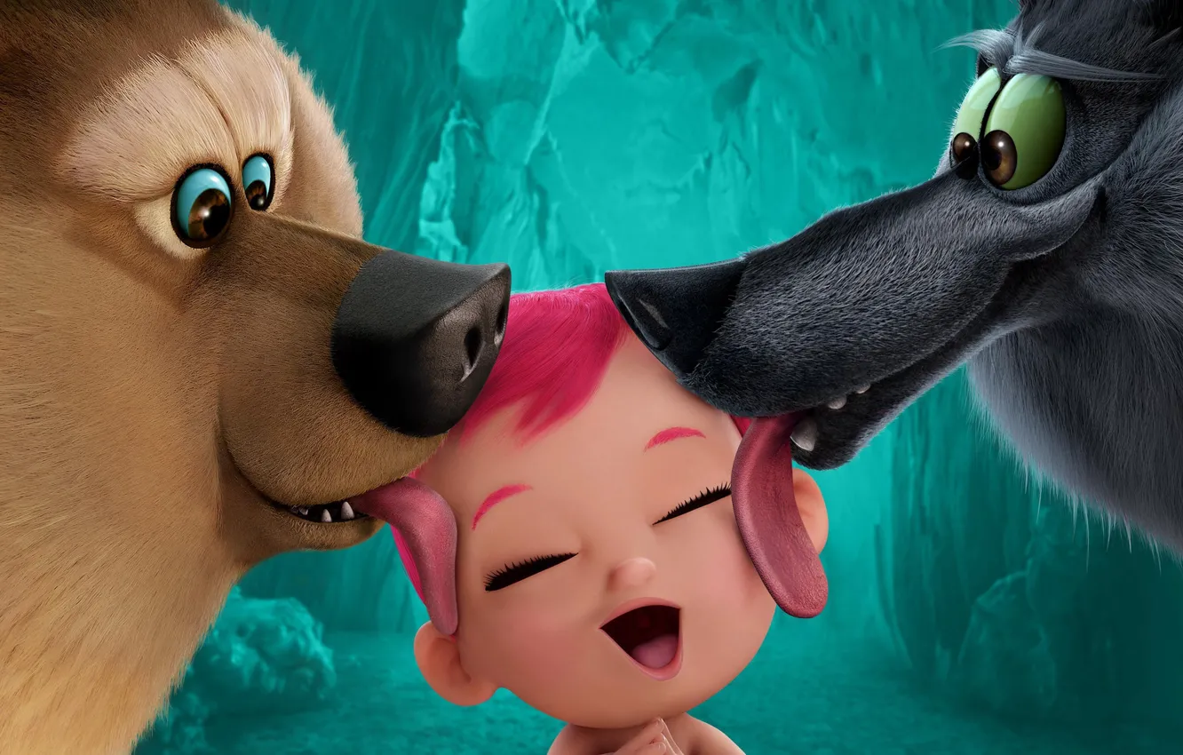 Photo wallpaper kawaii, cinema, ice, pretty, cartoon, movie, face, animal