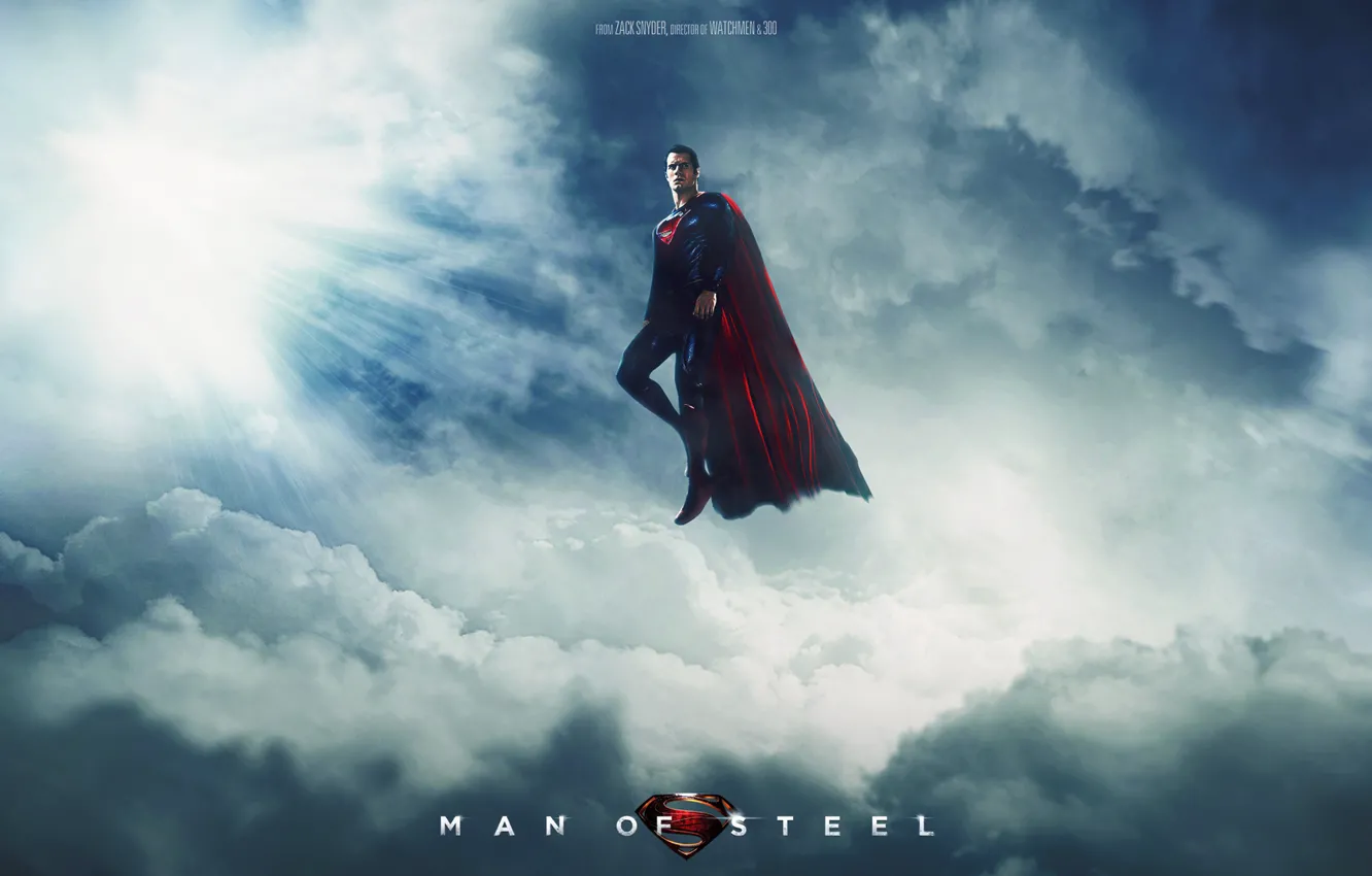 Photo wallpaper Superman, DC Comics, Man of Steel, Henry Cavill