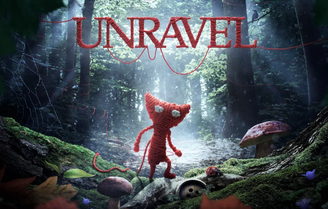 Photo wallpaper world, gamer, The, Electronic Arts, Top, wool, Unravel, epic.awesome.game