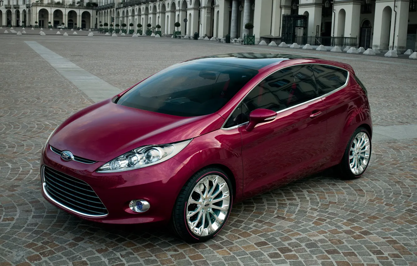 Photo wallpaper Ford, hatchback, Verve