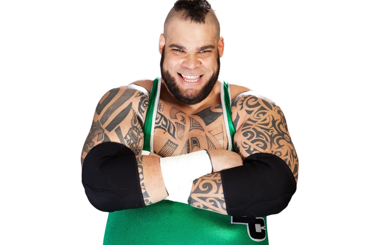 Photo wallpaper tattoo, wrestler, tattoos, Brodus Clay, George Murdoch, Impact Wrestling, Broadus Clay, tattoo