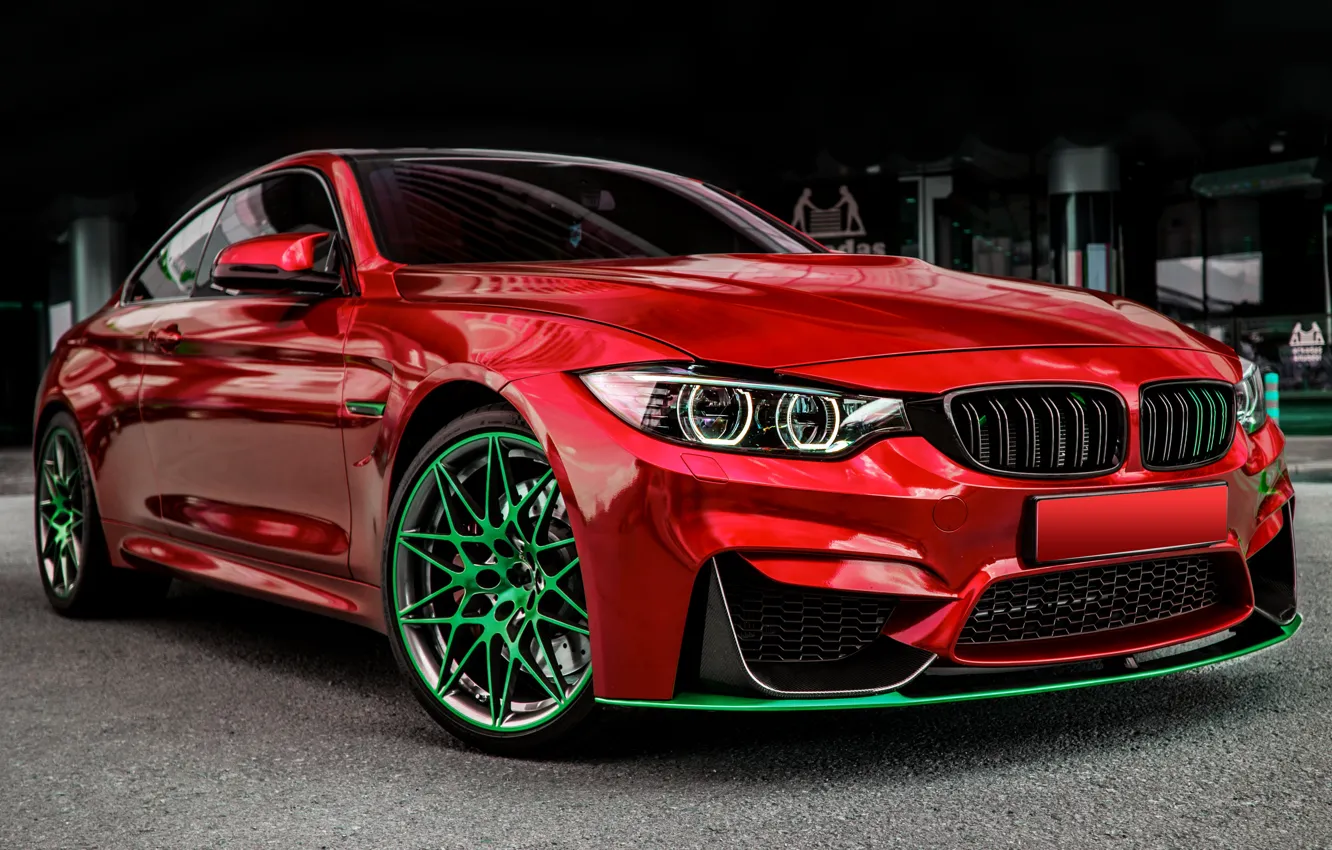 Photo wallpaper red, tuning, color