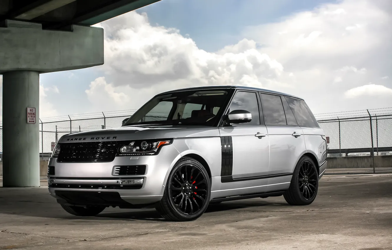 Photo wallpaper Range Rover, with, color, Autobiography, exterior, trim, matched